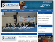 Tablet Screenshot of cifdha.org